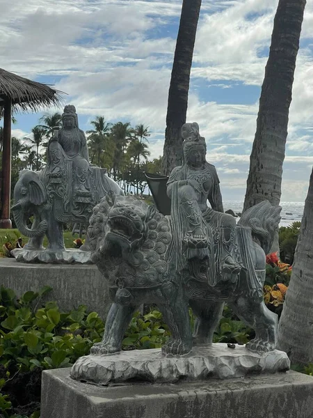 Waikoloa Aug Konstsamling Hilton Waikoloa Village Resort Big Island Hawaii — Stockfoto