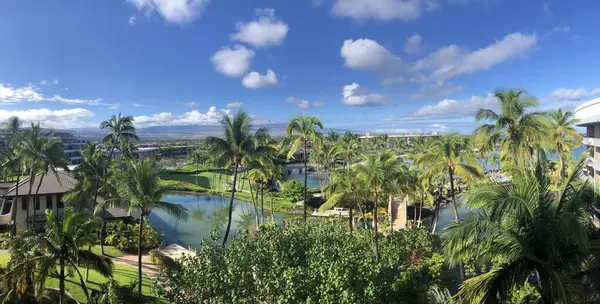Waikoloa Aug 2021年8月23日在夏威夷大岛上看到的希尔顿 怀科拉村度假村 — 图库照片