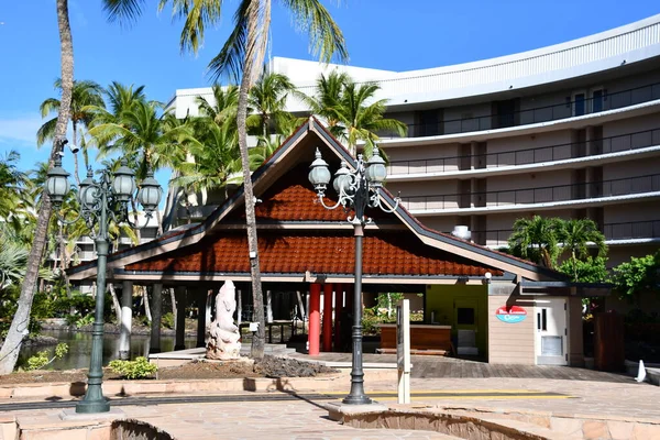 Waikoloa Aug Hilton Waikoloa Village Resort Big Island Hawaii Gezien — Stockfoto