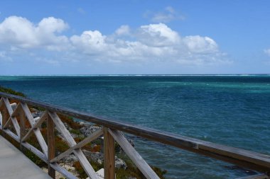 View from Wreck of the Ten Sail Historic Park on the East End in Grand Cayman, Cayman Islands