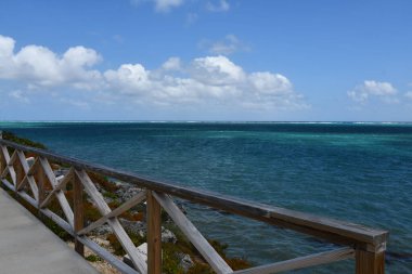 View from Wreck of the Ten Sail Historic Park on the East End in Grand Cayman, Cayman Islands