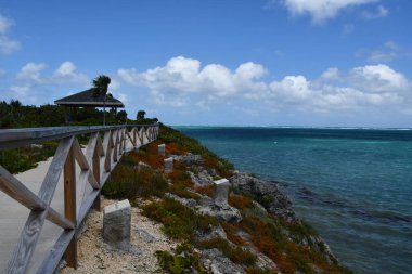 View from Wreck of the Ten Sail Historic Park on the East End in Grand Cayman, Cayman Islands