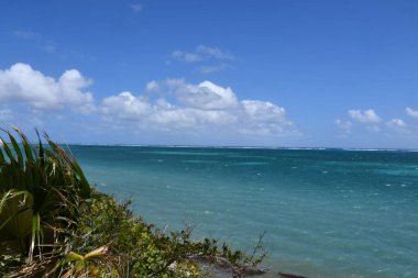 View from Wreck of the Ten Sail Historic Park on the East End in Grand Cayman, Cayman Islands