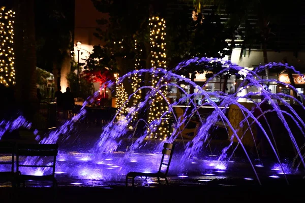 Camana Bay Cayman Islands Feb Crescent Fountains Camana Bay Grand — Stock Fotó