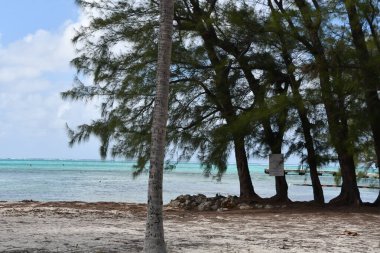 View from Rum Point on the North Side of Grand Cayman in the Cayman Islands