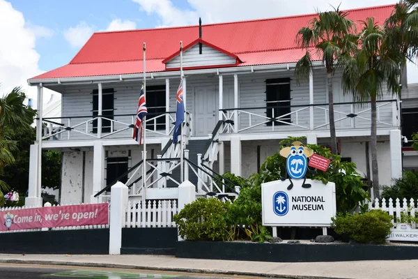 George Town Grand Cayman Feb Caymanöarna Nationalmuseum Centrala George Town — Stockfoto