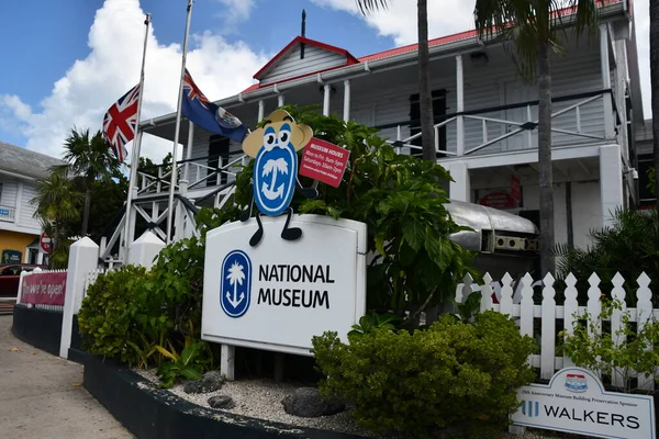 George Town Grand Cayman Feb Caymanöarna Nationalmuseum Centrala George Town — Stockfoto