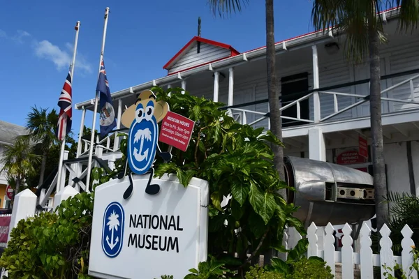 George Town Grand Cayman Febrero Museo Nacional Las Islas Caimán — Foto de Stock