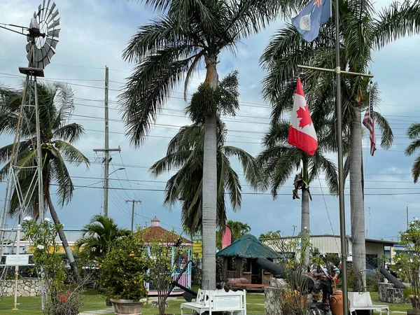 West Bay Garnd Cayman Febrero Tortuga Rum Company West Bay —  Fotos de Stock