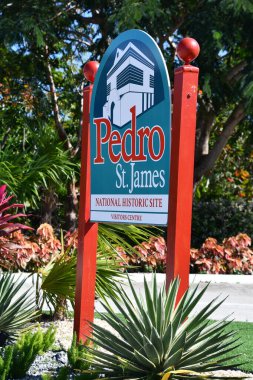 23 Şubat 2022 'de Cayman Adaları' ndaki Grand Cayman 'da Savannah' daki Pedro St James Şatosu 'nda görüldüğü gibi.