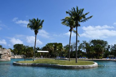 WEST BAY, CAYMAN ISLANDS - FEB 24: Cayman Turtle Centre in West Bay on the Cayman Islands, as seen on Feb 24, 2022.