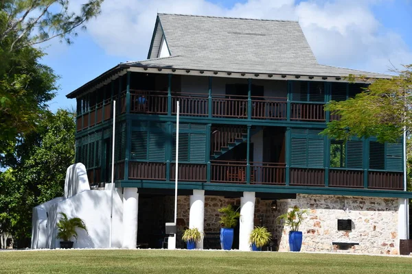 Savannah Grand Cayman Feb Het Grote Huis Pedro James Castle — Stockfoto