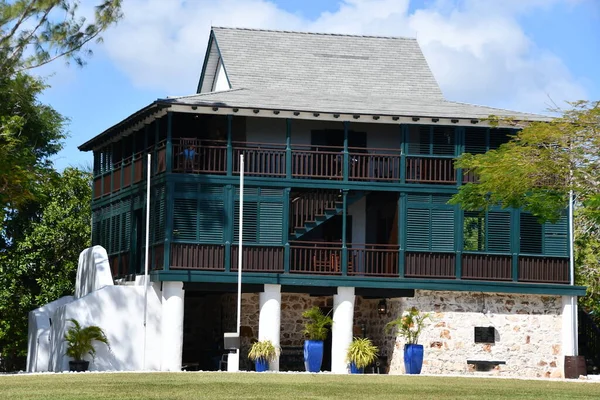 Savannah Grand Cayman Feb Het Grote Huis Pedro James Castle — Stockfoto