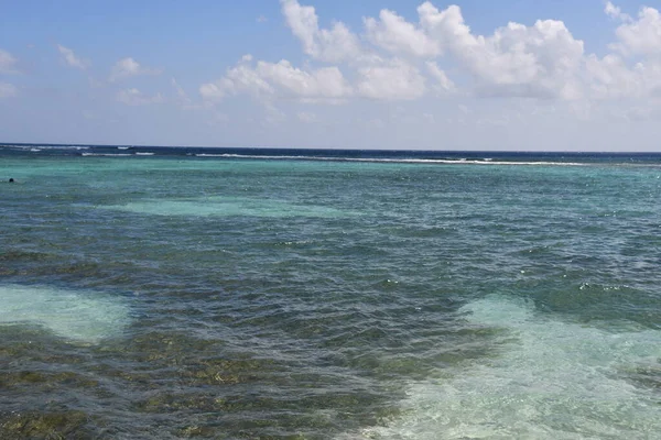 Vista Spotts Public Beach Grand Cayman Nas Ilhas Cayman — Fotografia de Stock