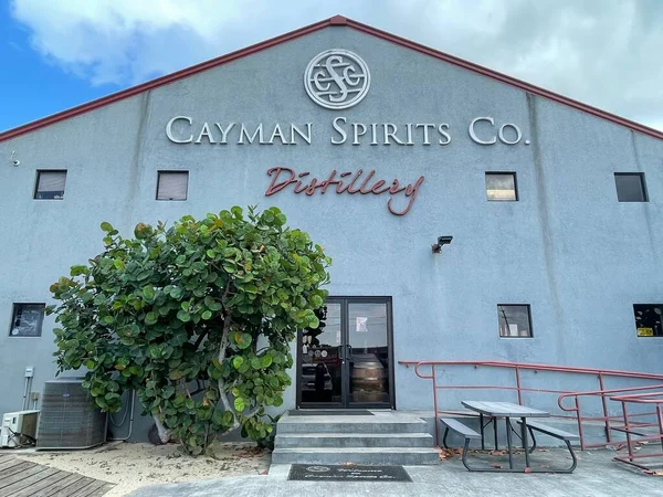 George Town Îles Cayman Février Distillerie Cayman Spirits George Town — Photo