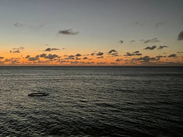 开曼群岛大开曼的日落 — 图库照片