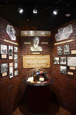 15 Ağustos 2021 'de Doğu Haven, Connecticut' taki Trolley Müzesi 'nin kıyı şeridi tomografisi.