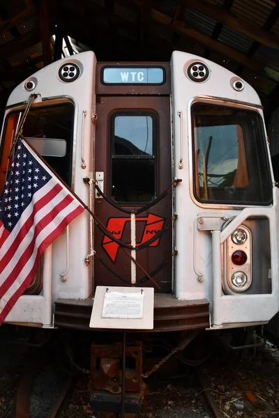 Doğu HAVEN CT - 15 Ağustos 2021 'de Doğu Haven, Connecticut' taki Shore Line Trolley Müzesi.