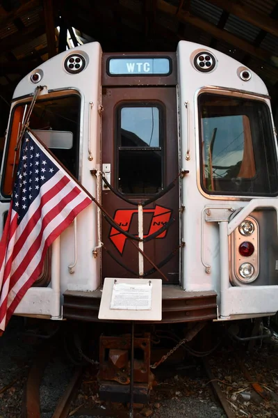 Doğu HAVEN CT - 15 Ağustos 2021 'de Doğu Haven, Connecticut' taki Shore Line Trolley Müzesi.