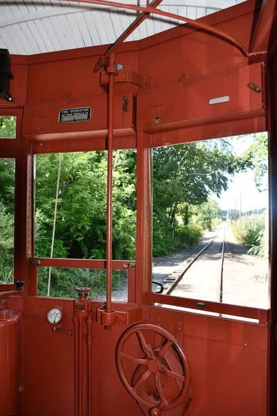 East Haven Aug Shoreline Trolley Museum East Haven Connecticut Como — Fotografia de Stock