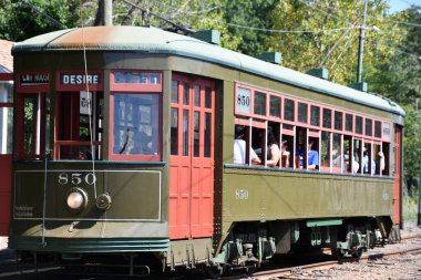 EAST HAVEN CT - AUG 15: Shoreline Trolley Museum in East Haven, Connecticut, as seen on Aug 15, 2021.