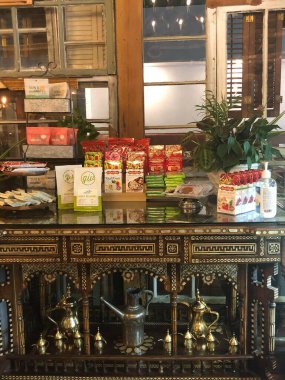 New Haven, Connecticut 'taki Pistachio Cafe, 15 Ağustos 2022' de görüldüğü gibi..