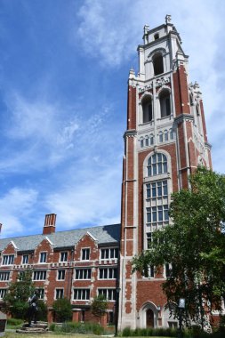 NEW HAVEN CT - AUG 15: Pauli Murray College at Yale University in New Haven, Connecticut, as seen on Aug 15, 2021.