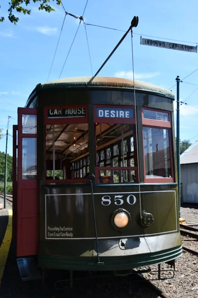 East Haven Aug Shoreline Trolley Museum East Haven Connecticut Seen — 图库照片