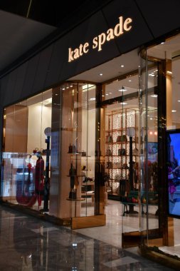 NEW YORK, NY - SEP 18: Kate Spade New York store at The Shops and Restaurants at Hudson Yards in Manhattan, New York City, as seen on Sep 18, 2021.