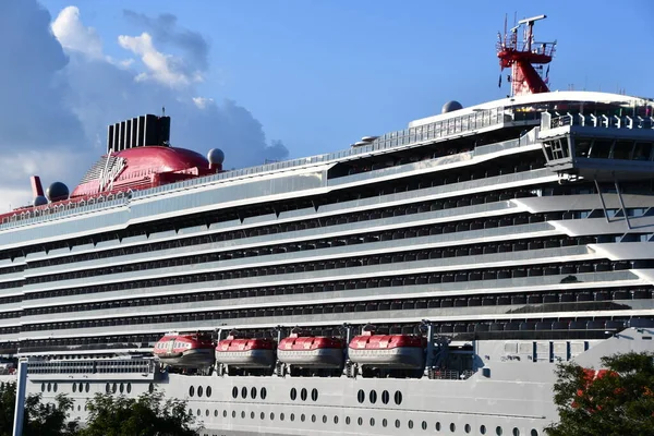 Nova Iorque Sep Scarlet Lady Navio Para Adultos Virgin Atlantic — Fotografia de Stock