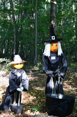 Pumpkintown The Ride in East Hampton, Connecticut, 3 Ekim 2022 'de görüldüğü gibi..