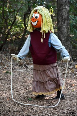 Pumpkintown The Ride in East Hampton, Connecticut, 3 Ekim 2022 'de görüldüğü gibi..