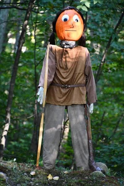 Pumpkintown The Ride in East Hampton, Connecticut, 3 Ekim 2022 'de görüldüğü gibi..