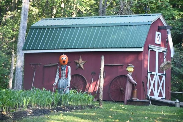 Pumpkintown The Ride in East Hampton, Connecticut, 3 Ekim 2022 'de görüldüğü gibi..