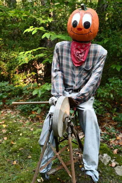 Pumpkintown The Ride in East Hampton, Connecticut, 3 Ekim 2022 'de görüldüğü gibi..