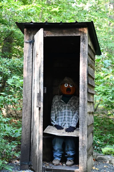 Pumpkintown The Ride in East Hampton, Connecticut, 3 Ekim 2022 'de görüldüğü gibi..