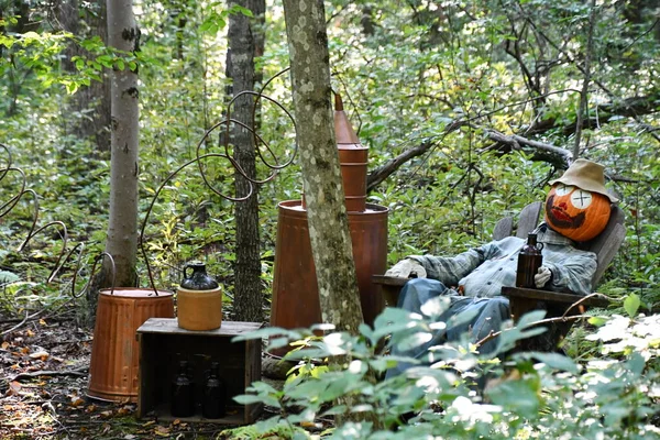 Pumpkintown The Ride in East Hampton, Connecticut, 3 Ekim 2022 'de görüldüğü gibi..