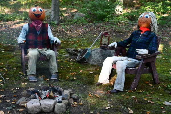 Pumpkintown The Ride in East Hampton, Connecticut, 3 Ekim 2022 'de görüldüğü gibi..