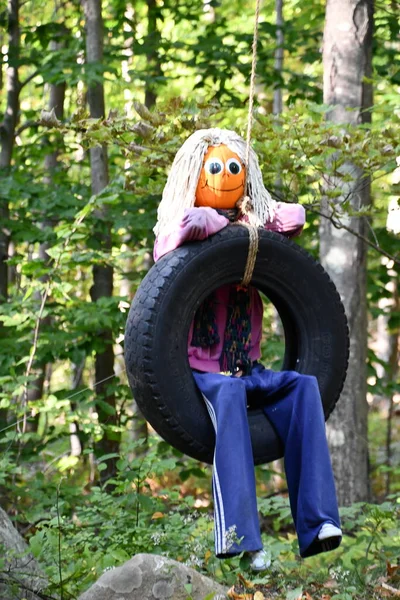 Pumpkintown The Ride in East Hampton, Connecticut, 3 Ekim 2022 'de görüldüğü gibi..