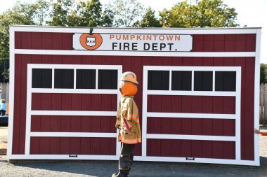 EAST HAMPTON CT - 3 Ekim 2022 'de görüldüğü gibi, Doğu Hampton, Connecticut' taki The Village.