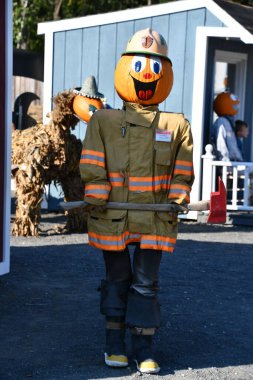 EAST HAMPTON CT - 3 Ekim 2022 'de görüldüğü gibi, Doğu Hampton, Connecticut' taki The Village.