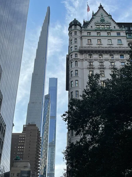 New York Sep Gebouwen Manhattan New York City Gezien September — Stockfoto