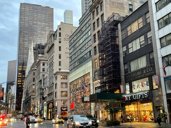 New York Sep Κτίρια Στο Μανχάταν Νέα Υόρκη Όπως Φαίνεται — Φωτογραφία Αρχείου