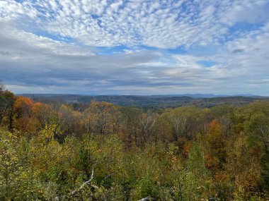 Goshen, Connecticut 'ta Mohawk Overlook' dan Sonbahar Renkleri