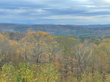 Goshen, Connecticut 'ta Mohawk Overlook' dan Sonbahar Renkleri