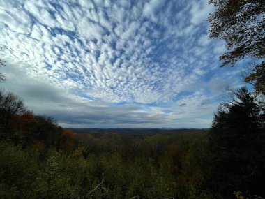 Goshen, Connecticut 'ta Mohawk Overlook' dan Sonbahar Renkleri