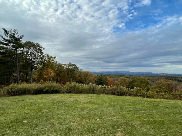 Vista Los Colores Otoño Desde Mohawk Overlook Goshen Connecticut —  Fotos de Stock