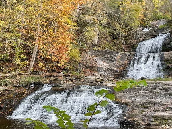 Kent Falls State Park Kent Connecticut — Stockfoto