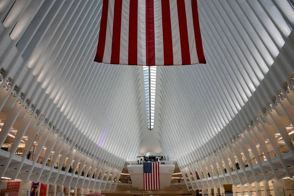 New York Nov Oculus Westfield World Trade Center Transportation Hub — Photo