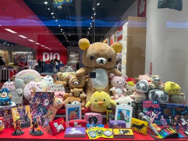 12 Mart 2022 'de Doğu Rutherford, New Jersey' deki Meadowlands Spor Kompleksi 'nde bulunan American Dream' deki PiQ mağazası..